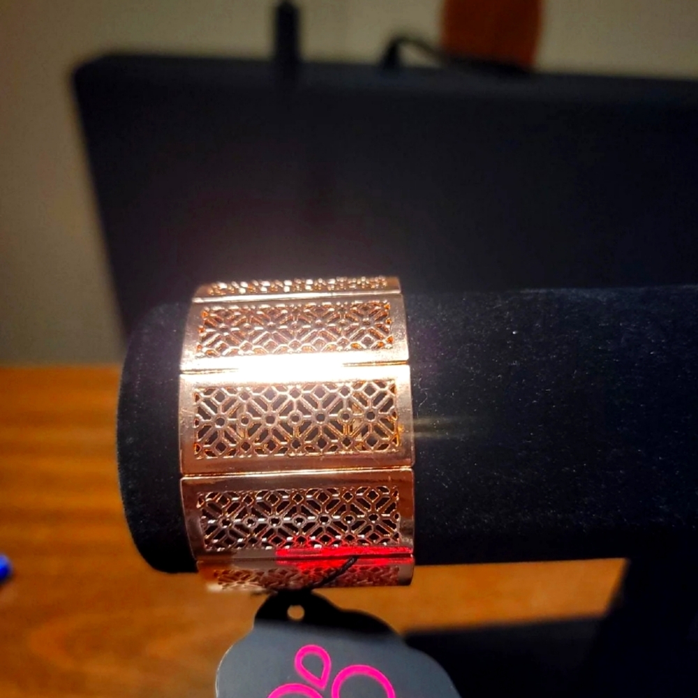 Copper stretch bracelet